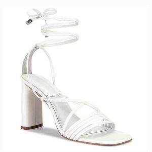 Schutz “Glenna” White Strappy Sandals Size 8 EUC!